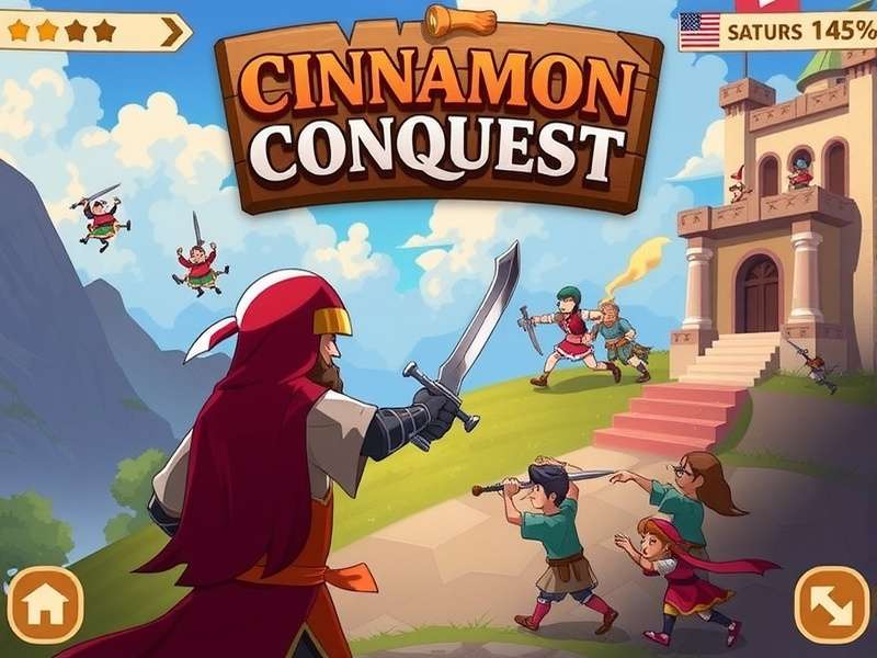 Cinnamon Conquest gameplay screenshot
