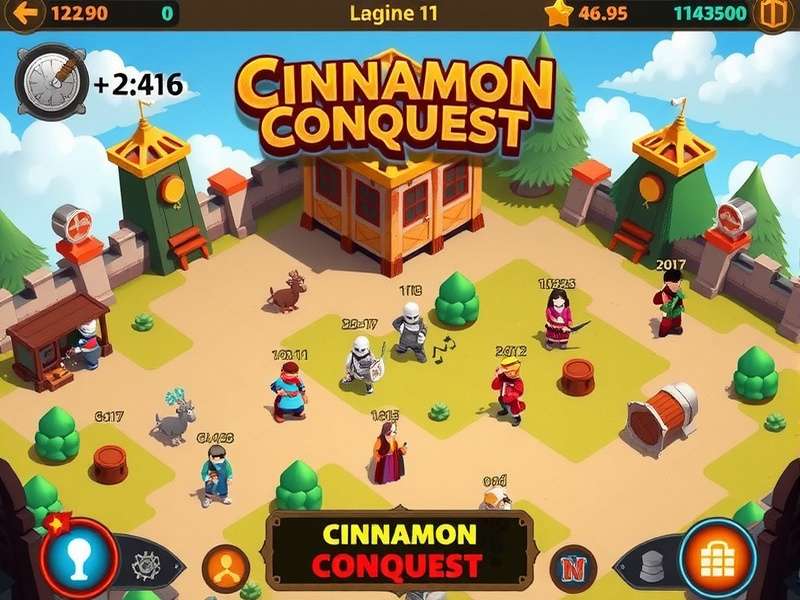 Cinnamon Conquest strategy guide infographic